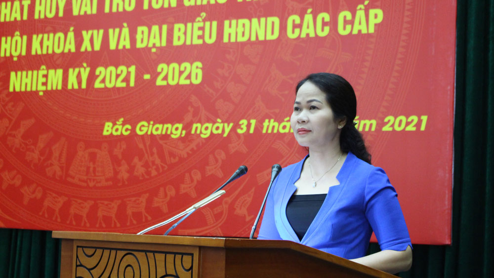 MTTQ các cấp tỉnh Bắc Giang với công tác tuyên truyền bầu cử ĐBQH khóa XV và đại biểu HĐND các...
